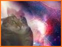 Galaxy Cute Smile Cat Keyboard Theme related image