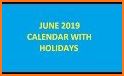 USA Holiday Calendar - Govt Public Holiday 2018 related image