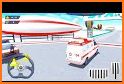 Mega Ramp Car Stunts - Ambulance Car Stunts Game related image