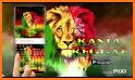 Colorful Lion Keyboard Background related image