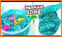 Fluffy Trendy Slime - Mermaid & Flower Slime Fun related image