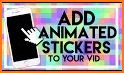 Animated Stickers On Video - Valentine Special related image
