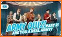 BTS ARMY - word quiz game 2020 related image