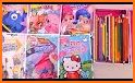 Kitty Coloring Book and game related image