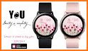 Rose Gold Flowers 2 watch face related image