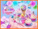 Rainbow Ice Cream - Unicorn Party Food Maker related image