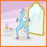 Glow The Unicorn Stickers related image