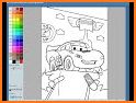 Cars Coloring Book Games related image