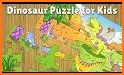 Dinosaur Puzzle : Jigsaw kids Free Puzzles game related image