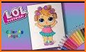 Lol dolls coloring book WOW related image