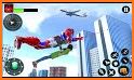 Flying Superhero Robot Rescue - War Robot Games related image