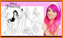 Coloring Princess Game Color related image