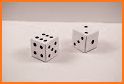 Two Dice: Simple free 3D dice related image