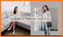 Office Girl DressUp Business Clothing Casual Style related image