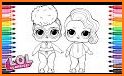Surprise Dolls Collector Coloring Pages related image