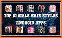 Hairstyle app: Hairstyles step by step for girls related image