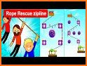 Puzzle Game - Rope Rescue Zipline related image