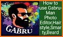 Man Photo Editor, Hairstyle, Smarty, Beard - Gabru related image