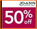 Coupons for Joann Craft Stores related image