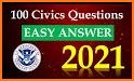 US Citizenship Test Audio 2021 related image