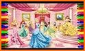Princess Color Book Painting Fun related image