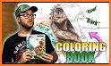 Dinosaur coloring books related image