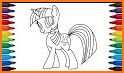 Twilight Sparkle Coloring Game related image
