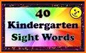 Preschool Flashcards: Sight Words related image