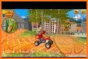 ATV Pizza Bike Rider Delivery Boy related image