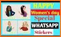 Womens Day Sticker for WhatsApp related image