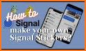 Simoji Stickers for Signal related image