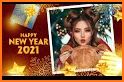 New Year Photo Frames 2021,New Year Greetings 2021 related image