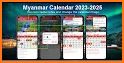 Myanmar Calendar 2023 related image