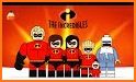 The incredibles 2 coloring related image