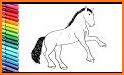 Horses Coloring Drawing Book New Coloring Pages related image