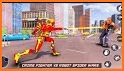 Flying Mask Rope Hero Robot Crime Gangster City related image