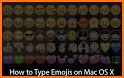 Emoji keyboard for OS related image