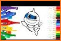 Baby Shark - Coloring Book related image