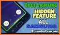 Edge lighting Notification : Rounded Corners App related image