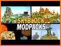 Skyblock mods for minecraft related image