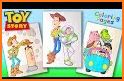 Toy Story coloring cartoon fan related image