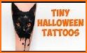 Creepy Halloween Tattoo Design related image