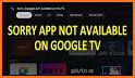 App launcher for TV related image
