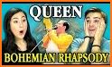 Queen - Bohemian Rhapsody Lyrics Game related image