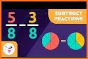 Subtract Fractions Math Game related image