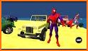 Superheroes Impossible Car Stunt Racing Games related image