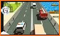Blocky Car Highway Racer: Traffic Racing Game related image
