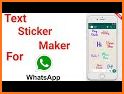 Fancy Text + Sticker Maker (WAStickerApps) related image