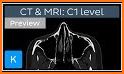 Interactive CT and MRI Anatomy related image