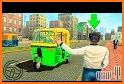 City Tuk Tuk Rickshaw Driver 2019 related image